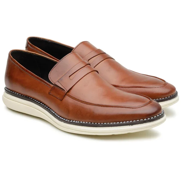 Sapato Casual Venturini Caramelo - Imagem 2
