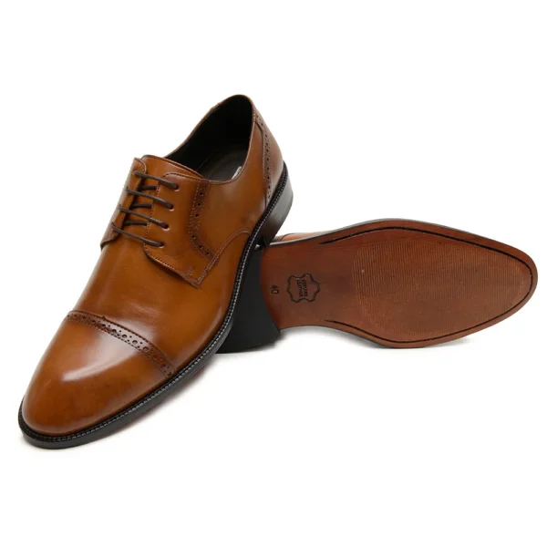 Sapato Social Lucarelli whisky - Imagem 3