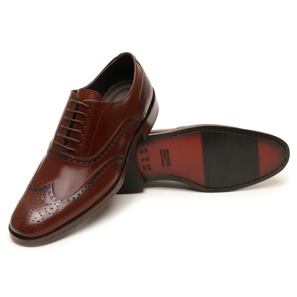 Sapato Social Oxford Blinder Marrom - Imagem 3